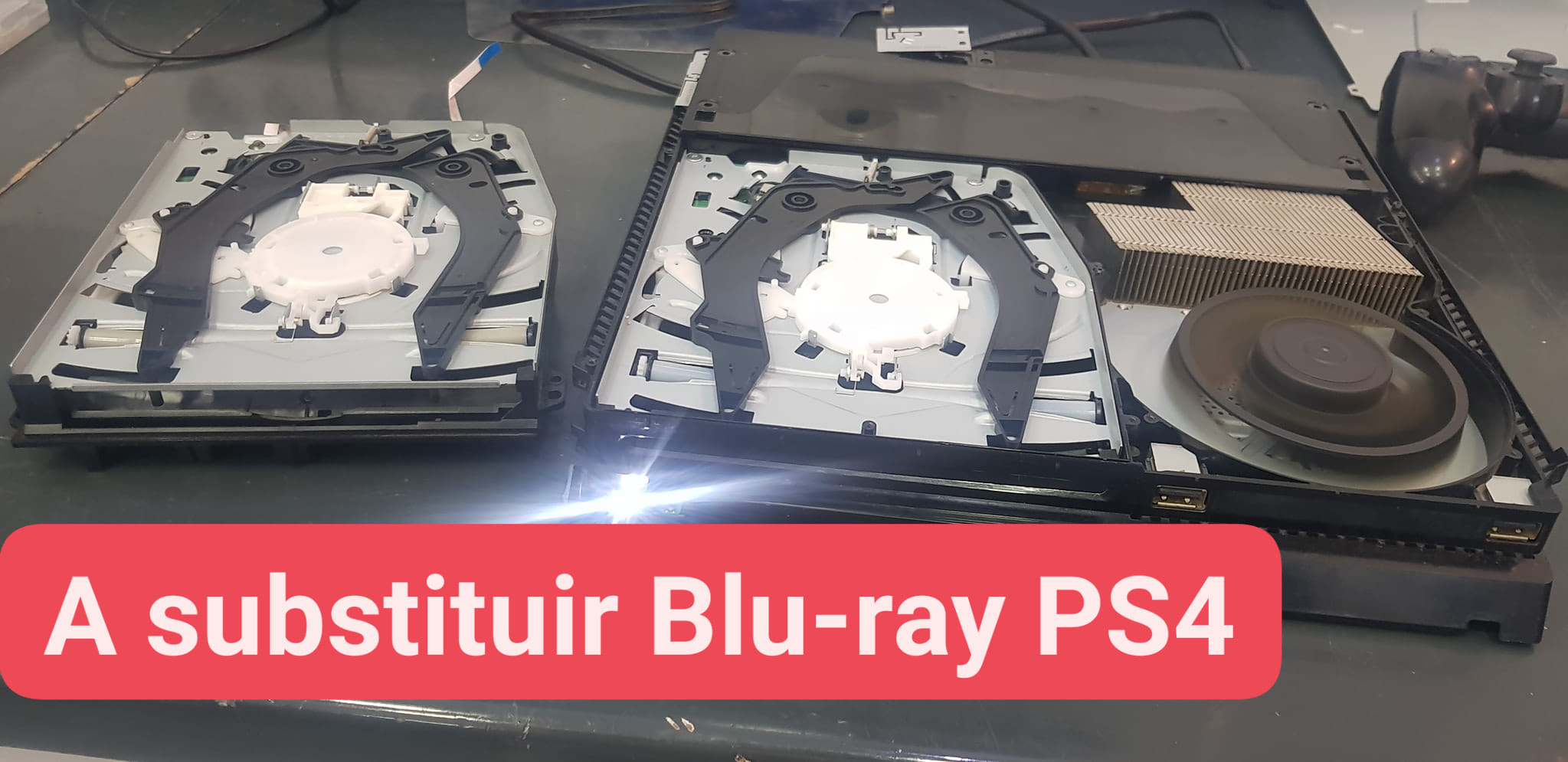 Substituímos Blu-ray na PS4